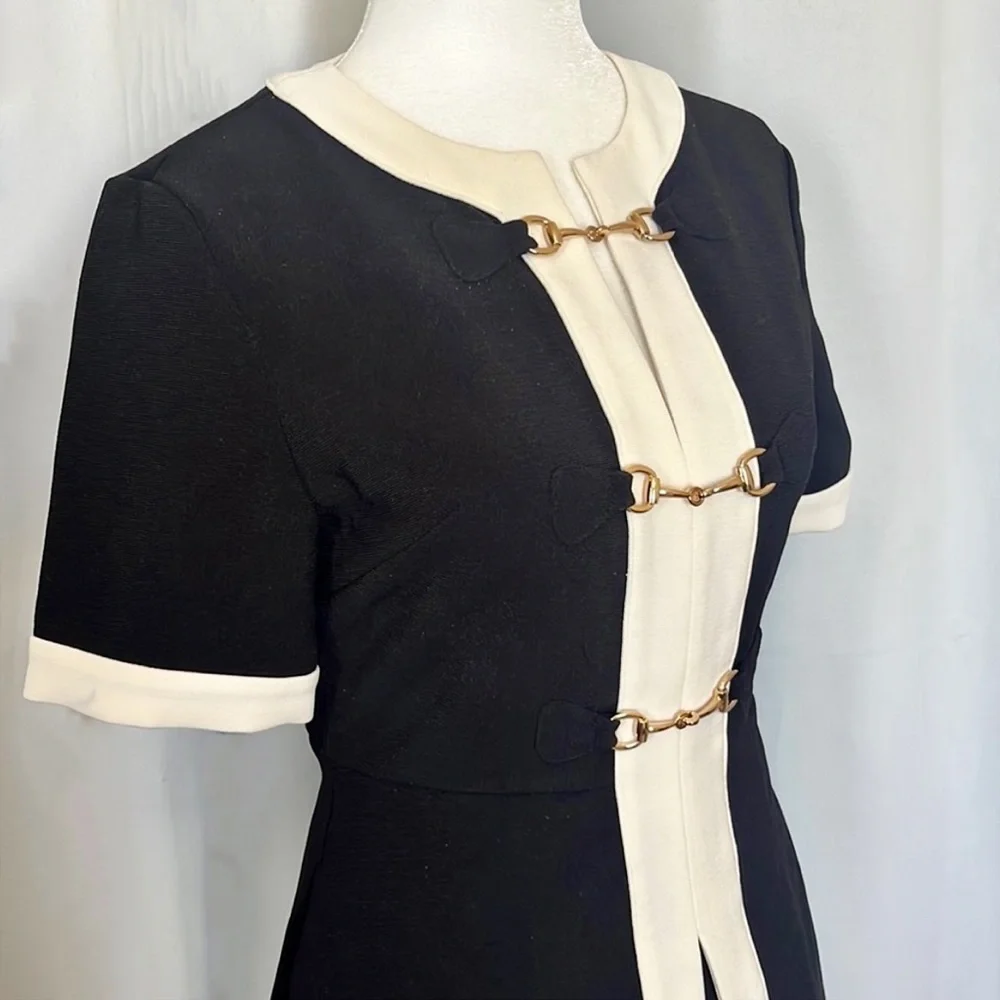 Gucci Horsebit Toggle Stretch Jersey A-line Dress - Picture 4 of 13